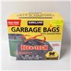 Image 1 : NEW BOX WITH 87 K.S. GARBAGE BAGS WITH DRAWSTRING