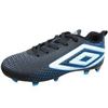 Image 1 : NEW UMBRO KIDS SOCCER CLEATS BLACK & BLUE SIZE 4