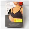 Image 1 : 2 PK OF JONES NEW YORK WOMENS SEAMLESS BRA SIZE M
