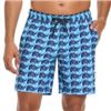 Image 1 : NEW MENS HURLEY SWIM SHORTS PLUE PATTERN SIZE LG