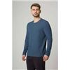 Image 1 : NEW MENS MONDETTA BLUE CREWNECK LARGE