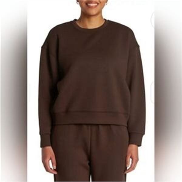 NEW LAZY PANTS WOMENS BROWN SWEATER MEDIUM
