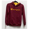 Image 1 : KIDS CHAMPION HOODIE MAROON SIZE LG 10/12