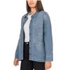 Image 1 : NEW WOMENS WELL WORN DENIM JACKET BLUE SIZE XL
