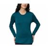 Image 1 : NEW WOMEN SEGMENTS TURQUOISE LONG SLEEVE SHIRT MED