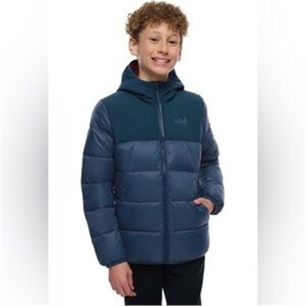 NEW LOLE KIDS PACKABLE PUFFER JACKET SIZE MED 7/8