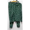 Image 1 : NEW PL BY PETIT LEM 2PC PAJAMA SET GREEN TREES MED