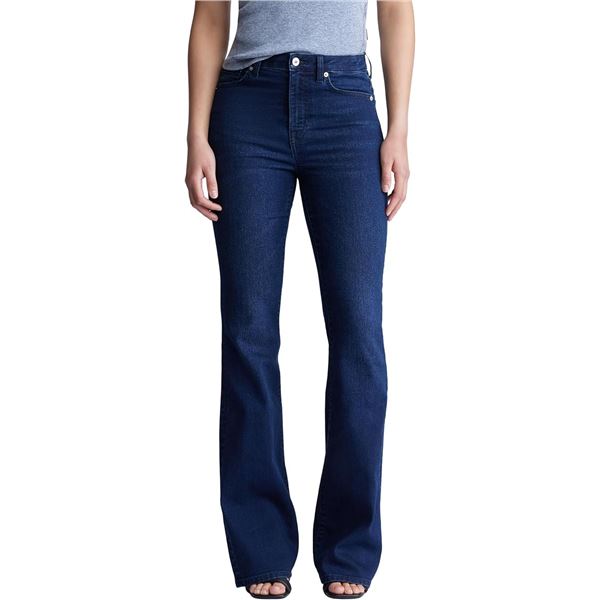 NEW BUFFALO DAVID BITTON DELLA HIGH RISE WIDE LEG