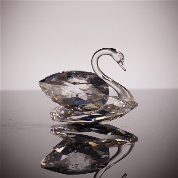 Swarovski Crystal Large Swan Figurine