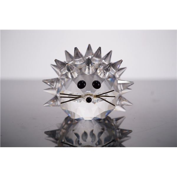 Swarovski Silver Crystal Hedgehog