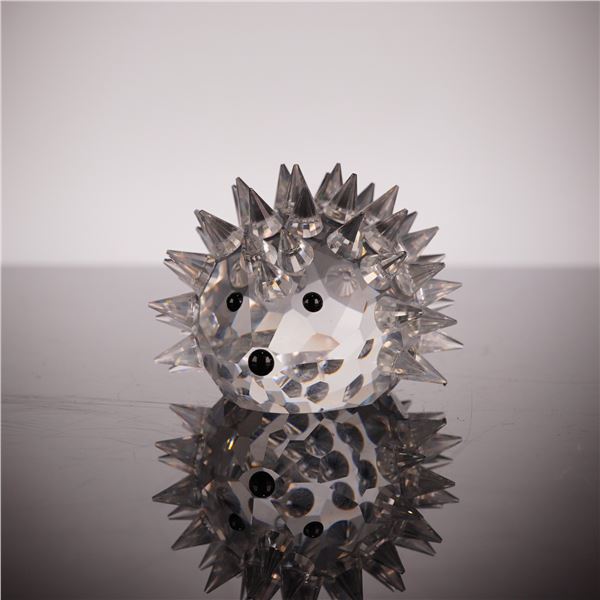 Swarovski Silver Crystal Hedgehog Figurine