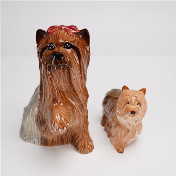2pc Royal Doulton and Beswick Terrier Figurines