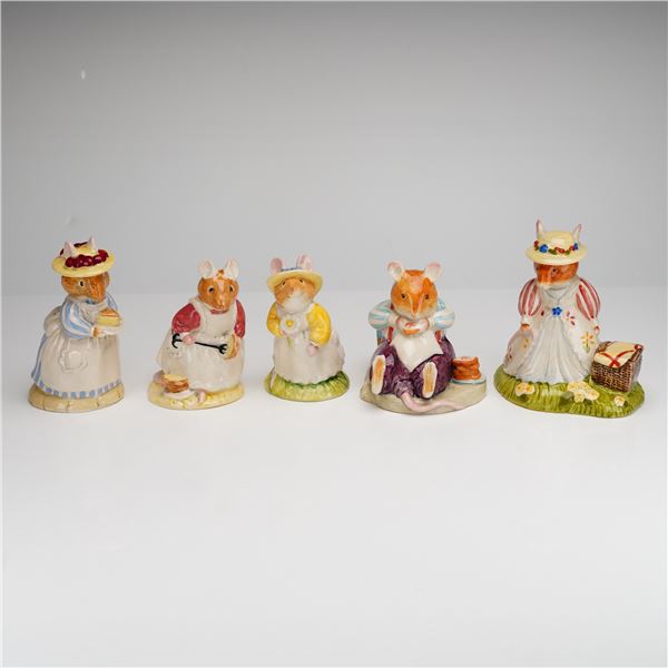5pc Royal Doulton Brambly Hedge Figurines