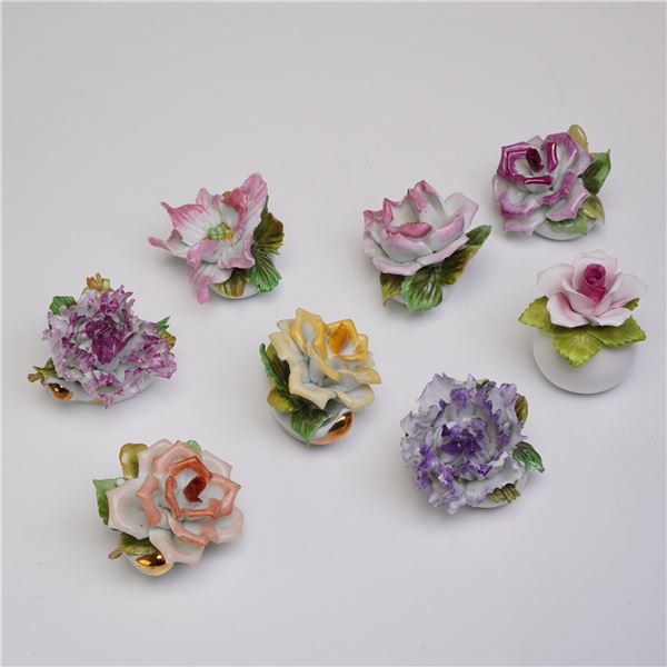 Capodimonte, Porcelain Table Flowers