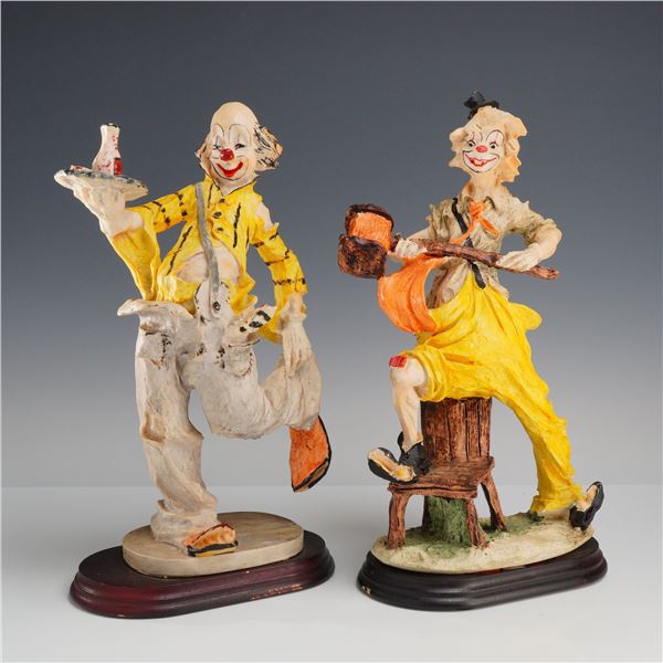 Dante by Ado for Creative World, A Pair of Clown Figurines