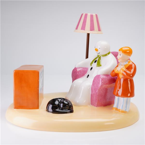 Coalport Characters The Snowman Figurine, A Cold Night In