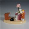 Image 1 : Coalport The Snowman "A Cold Night In" Figurine
