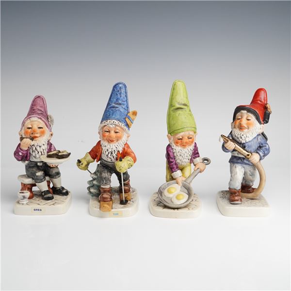 Goebel Co Boy Gnome Figurines Toni Bit Rick Greg