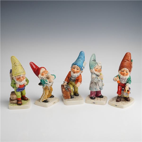 Goebel Co-Boy Gnome Figurines - Paul, Nick, Kuni and more, 7.5" - 8"