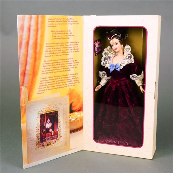 Mattel Sentimental Valentine Barbie Doll, 11.5"