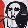 Image 2 : FDO.FDEZ (Cuban, b. 1962) Signed Hand-Painted Porcelain Plate