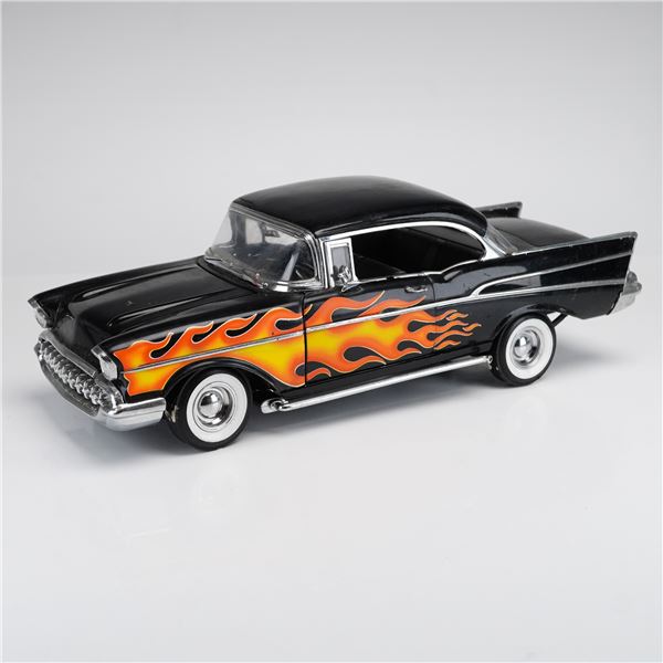 Ertl 1957 Chevrolet Bel Air Custom Hot Rod 1:18 Scale Die-Cast Model Car