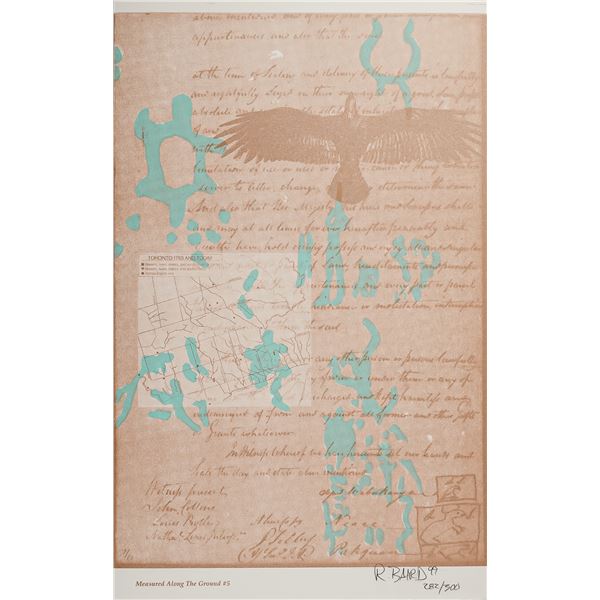 Rebecca Baird, Lithograph on Paper, Measuring #5, Signed & Numbered