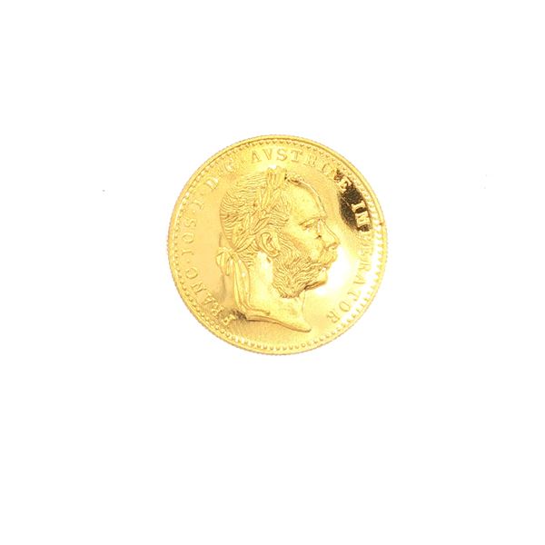 1915 Austria 1 Ducat Frances Joseph I Gold Coin