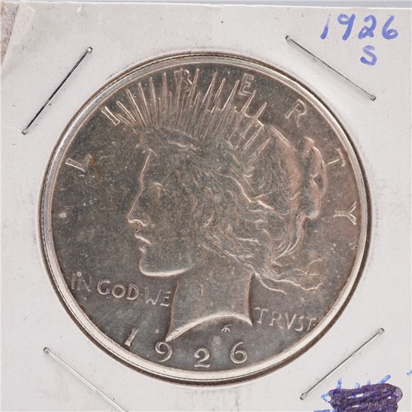 1926-S Peace Silver Dollar