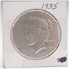 Image 1 : 1935 Peace Dollar Silver Coin