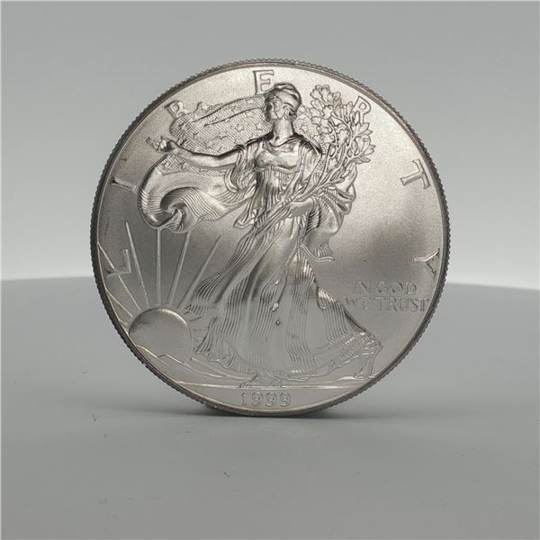 1999 American Silver Eagle One Dollar Coin