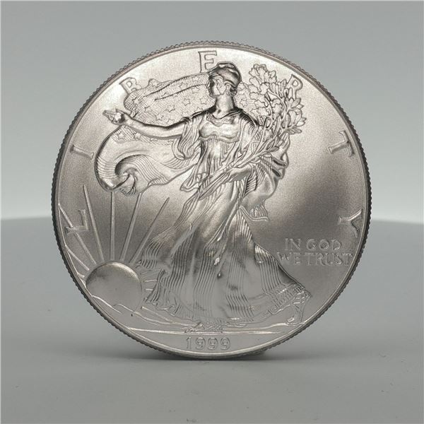 1999 American Silver Eagle One Dollar Coin