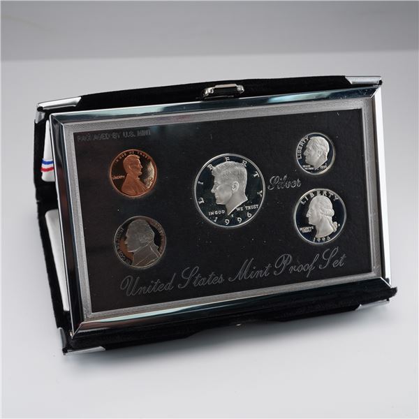 1996 U.S. Mint Premier Silver Proof Set
