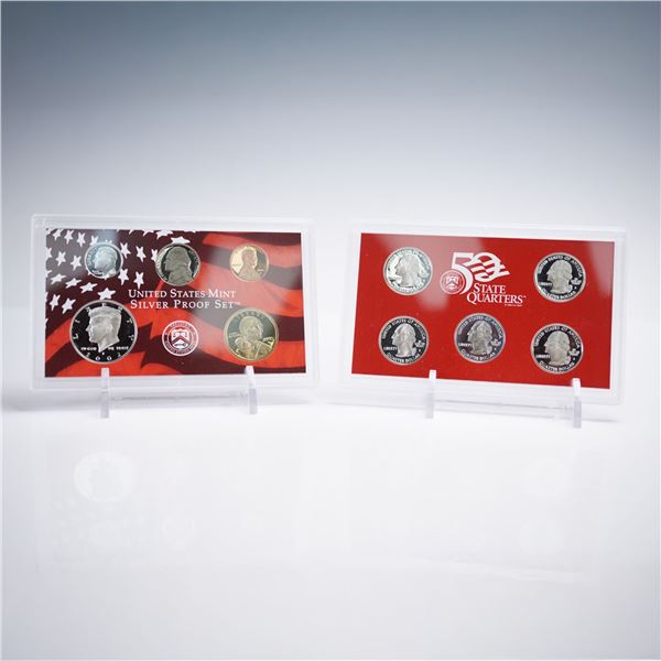2002-S  United States Mint 50 State Quarters Silver Proof Set