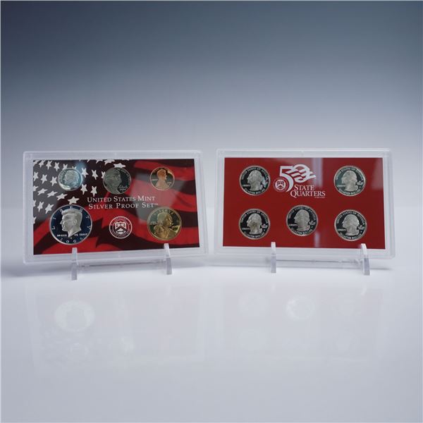 2006-S U.S. Mint Silver Proof Set (10 Coins)