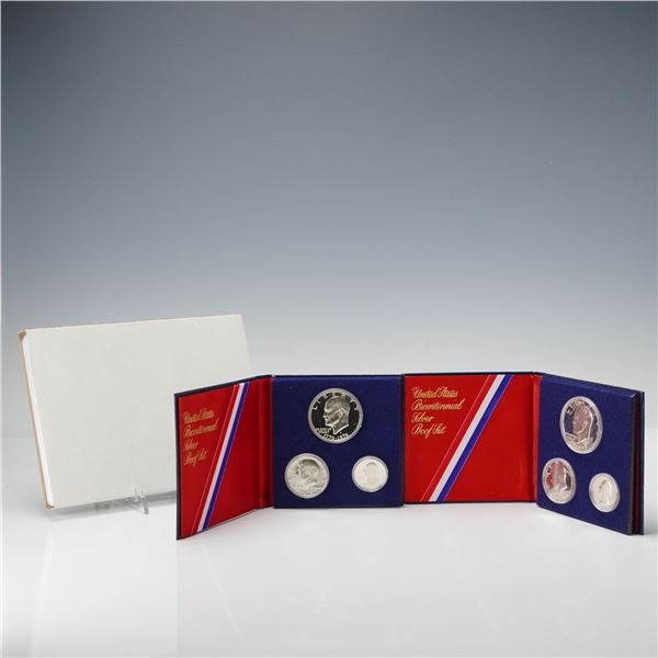 2pc 1776-1976 U.S. Bicentennial Silver Proof Sets