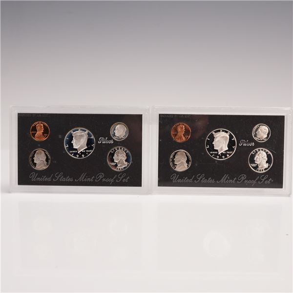 2pc 1997-S and 1998-S United States Mint Premier Silver Proof Sets