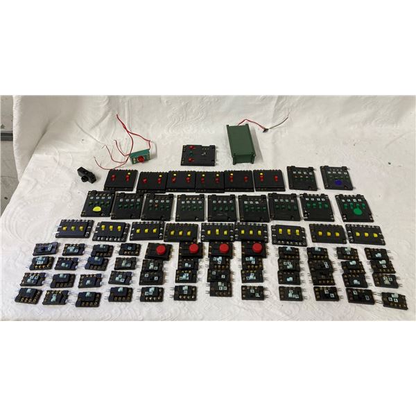 VINTAGE MODEL RAILROAD SWITCH CONTROLLERS