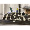 Image 10 : VINTAGE HO SCALE MODEL TRAIN TRACKS AND ACCESSORIES, INCLUDING BRIDGES, STRAIGHT SECTIONS, AND CURVE