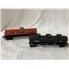 Image 1 : VINTAGE MOBILGAS HO SCALE MODEL RAILROAD TANK CARS