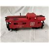 Image 11 : VINTAGE SANTA FE RAILROAD MODEL FREIGHT CARS AND A CABOOSE