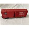 Image 5 : VINTAGE SANTA FE RAILROAD MODEL FREIGHT CARS AND A CABOOSE