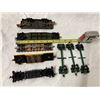Image 19 : VINTAGE MODEL TRAIN CARS, PARTS, AND A LOCOMOTIVE