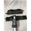 Image 24 : VINTAGE MODEL TRAIN CARS, PARTS, AND A LOCOMOTIVE