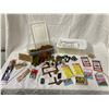 Image 1 : COLLECTION OF HO SCALE MODEL RAILROAD SCENERY, ACCESSORIES, AND TOOLS
