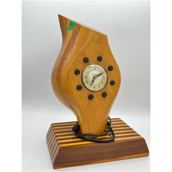 May 1942 Wood Propeller Airplane Sessions Clock