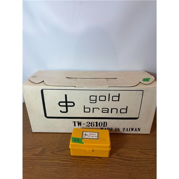 NOS Gold Brand Scale TW-2610D Hi-End