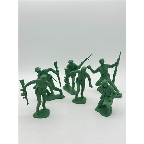 Large Collection of 5" Marx Plastic Army Men