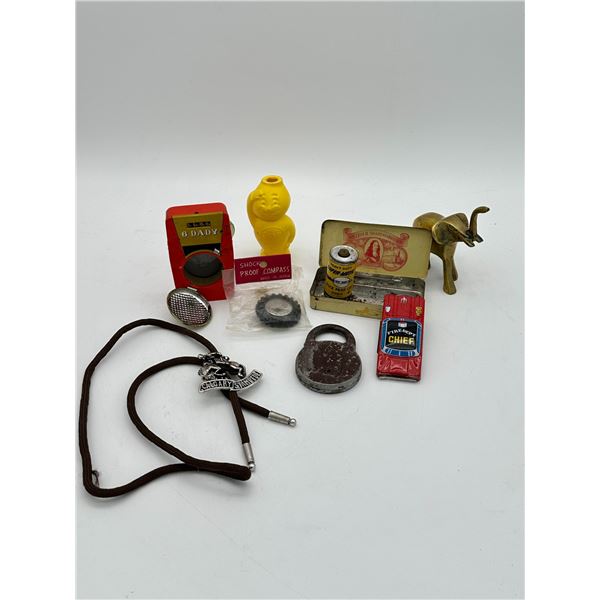 Lot of vintage collectibles Esso oil mascot