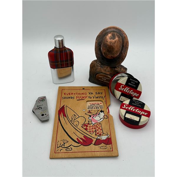 Bundle of mancave collectibles